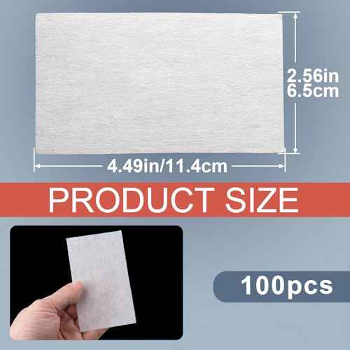 100pcs End Papers for Hair Perm, Disposable Hair Perm Papers with High Temperature Resistance, Salon Home Hair Styling Accessories for Cold and Hot Perm