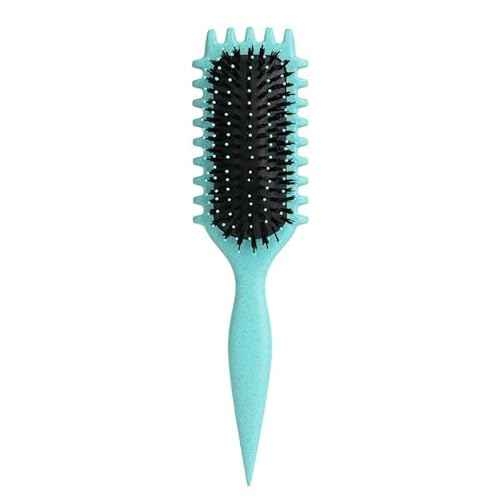 Curly Hair Brush,2025 Curly Hair Products Curl Defining Brush, Bounce Defining Hair Shaping for Women Men Reduce Pulling and Separa Thanksgiving Christmas Gifts