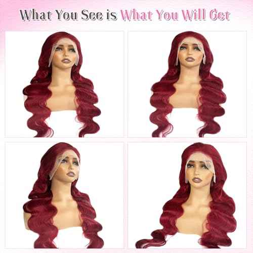 MX angel Long Wavy Heat Resistant Fiber Celebrity Half Hand Tied Synthetic Lace Front Blond Auburn Mix Natural Wig