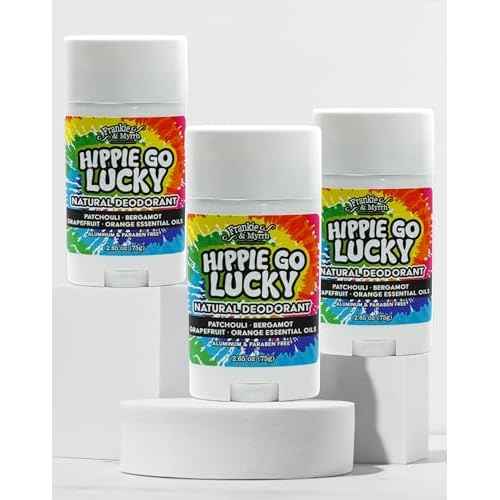 Frankie & Myrrh 3 pack Hippie Go Lucky Natural Deodorant