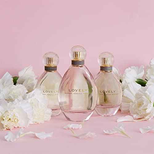 Lovely By SJP EDP Spray For Women - Classically Charming, Ultra-Glamorous Scent - Silky White Amber Fragrance With Powdery, Intimate Notes - Citrus, Lavender, And Musk - 1 Oz