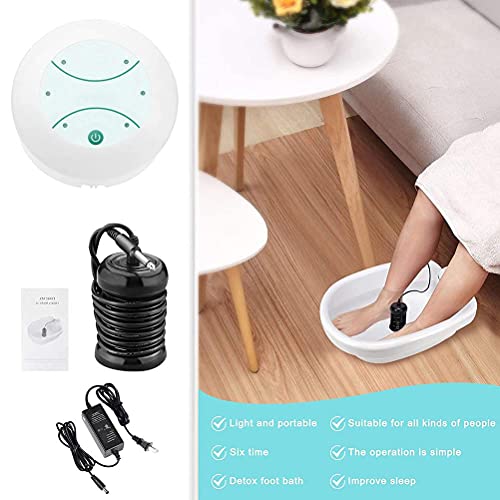 Ionic Foot Detox Machine, Foot Spa Bath for Home Use, Foot Cleaner Machine, Ionic Foot Bath Machine, Ionic Detox Foot Spa for Home Use Spa Club Salon, Ionic Foot Bath Machine (US)