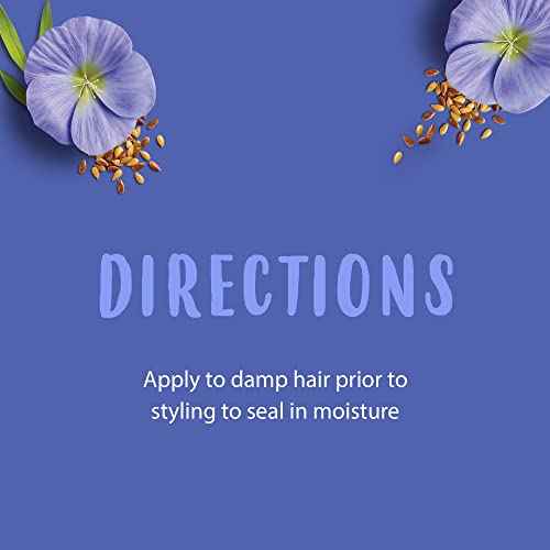 Cantu Flaxseed Hair Oil with Flaxseed, Olive, Almond, Castor, and Avocado Oils 3.4 oz