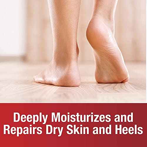 Kerasal Nighttime Intensive Foot Repair, Skin Healing Ointment for Cracked Heels and Dry Feet, 1 oz (Packaging May Vary)
