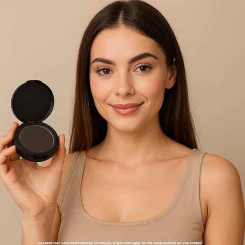 Hair Thickener | New Waterproof Formula - Natural & Fuller Looking Hair in 30 sec - 14g - Fibers for Thinning, Bald Spots & Graying Roots (Dark Brown)