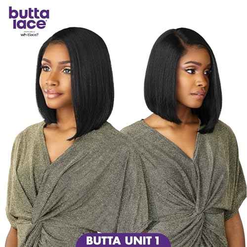 Sensationnel Butta Lace Wigs - Unit 1 Extra Wide 5 Inch Deep Parting Synthetic Preplucked Hairline Glueless Lacefront (613 BLONDE)