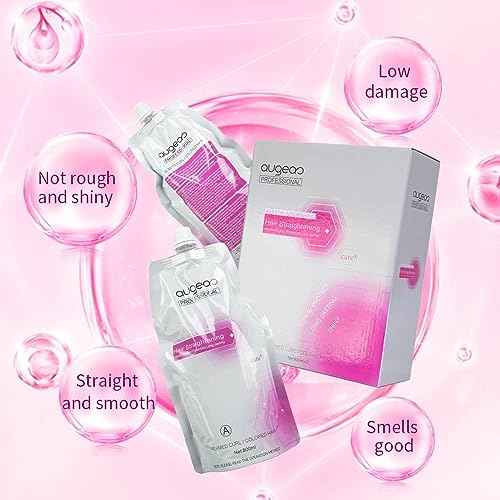 2x 800ML Smooth Hair Straightening Cream - Treatment for Curly Hair, Light Fragrance & Suitable for All Hair Types, Salon Commercial Grade