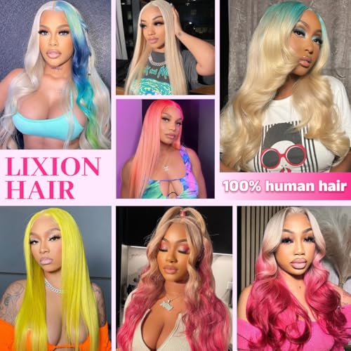 613 Bundles Hair 28 Inch Straight Bundles 14A Grade100% Unprocessed Brazilian Virgin Human Hair 1 Bundle Blonde Weave 100g