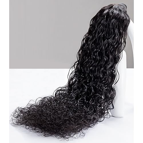 Raw Indian Human Hair Single Bundle,Triple Lifespan Than Regular Virgin Hair,In-Store Quality,Online Price! 100% Raw Indian Hair Bundles Water Wave Raw Hair Bundles 16 Inch