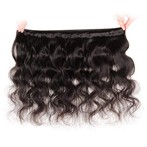 Body Wave Bundles Human Hair 20 22 24 Inch 100% Brazilian Virgin Human Hair Bundles 12A Unprocessed Body Wave 3 Bundles Human Hair Weave Bundles