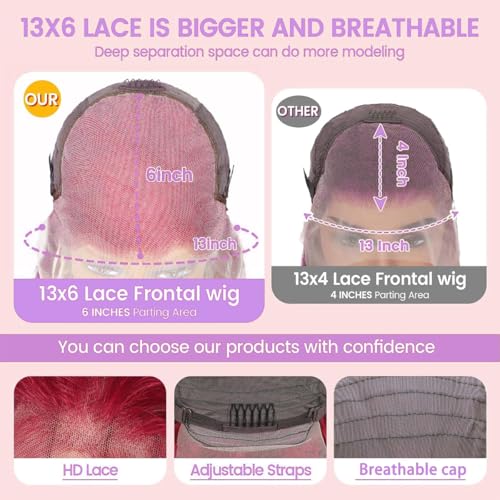 13x6 99j Burgundy Lace Front Wigs Human Hair Bob Wigs For Black Women Bob Wig Human Hair 200% Density 99j 13x6 Hd Transparent Lace Front Body Wave Wig 12 Inch