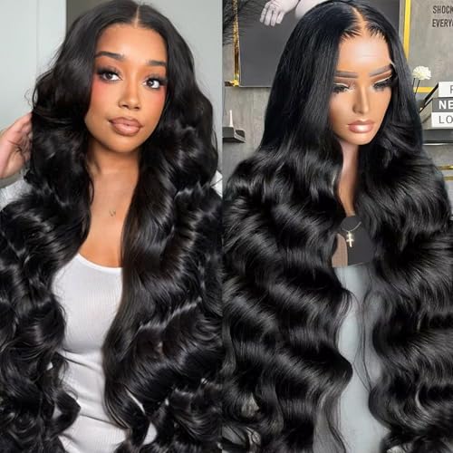 22 Inch Body Wave 13x6 Lace Front Wigs Human Hair HD Lace Frontal Wigs Human Hair for Women Glueless Wigs Human Hair 200% Density Pre Plucked with Baby Hair