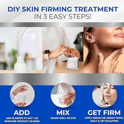 Skin Perfection Firming Serum Booster with Progeline Peptide Repair Serum Neck and Face Progeline Cream Upgrade Trifluoroacetyl Tripeptide-2 Anti-aging Diy .5 Fl Oz