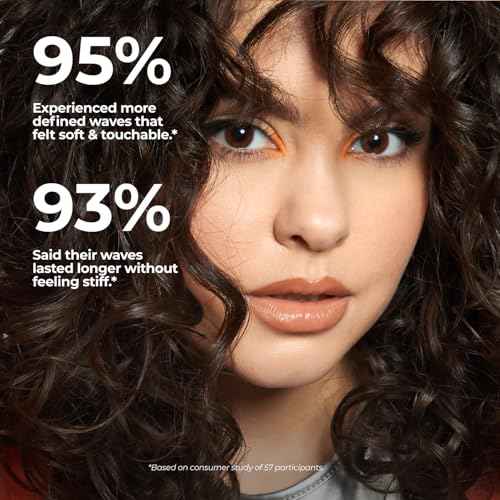XMONDO Hair Wavetech Wave Foam, Vegan Styling Foam for Wavy Hair with Pro-Vitamin B5 and Nutrients to Hydrate Hair, Enhance Natural Curl Pattern and Fight Frizz, 6.7 Fl. Oz
