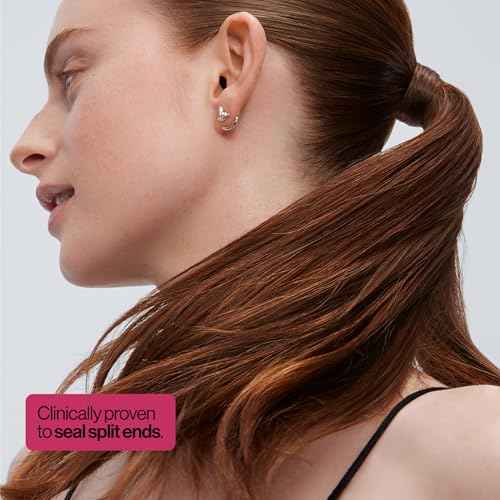 Eva NYC Split Ends Treatment for Dry Damaged Hair - Reduce Breakage + Seal Split Ends with Vegan Protein + Baobab Seed - Hair Serum for Softer Stronger Hair - Travel Size - Vanilla Scent - 2 fl oz