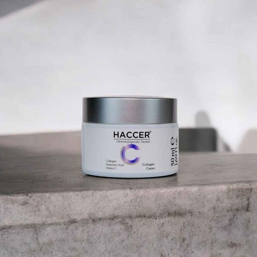 Natural Collagen Cream 50 ml - Natural Skincare, Deep Moisturizing, and Anti-Aging Solution, Snail, E Vitamin, Hyualanic acid