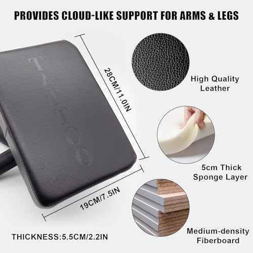 Tattoo Armrest Stand with Tray, Foldable Tattoo Arm Leg Rest Stand Adjustable Height and Tilt Tripod Stand, Stable Base & Padded Support for Tattoo Artist Studio
