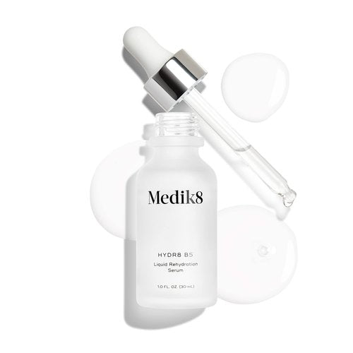 Medik8 Hydr8 B5 - Intense Hydrating with Vitamin B5 - Hyaluronic Acid Serum for Face - Plumping and Moisturizing Face Serum - Gluten Free - 1.0 oz