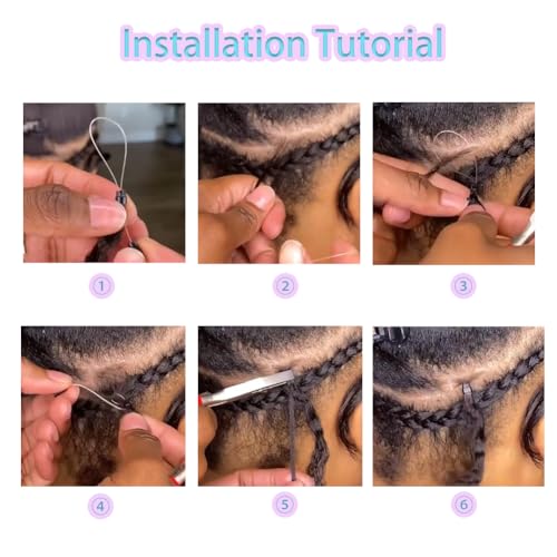 Micro Loop Hair Extensions 30# Auburn Straight Human Hair Bulk (50 Strands,1g/Strands) Micro Link Human Hair Extension for Women 24 Inches (60cm)