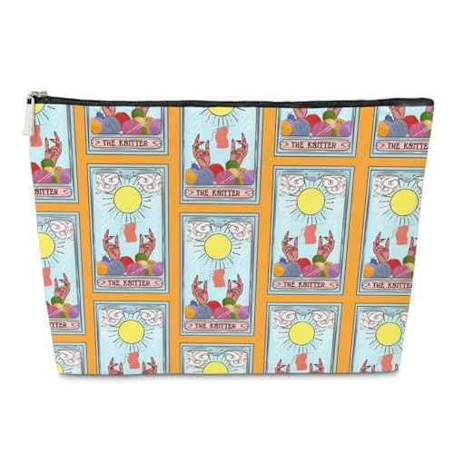 Crochet & Knitting Gifts: Makeup & Accessory Bags, Beach Bag, Supply Gift