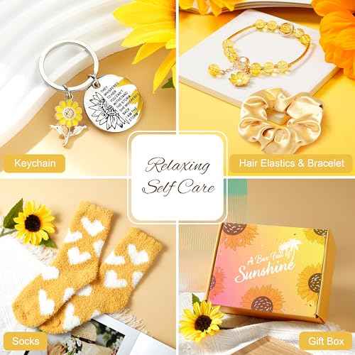 Get Well Care Package for Women, Birthday Gifts for Women, Feel Better Soon Basket, Sympathy and Thinking of You Gifts After Surgery Recovery