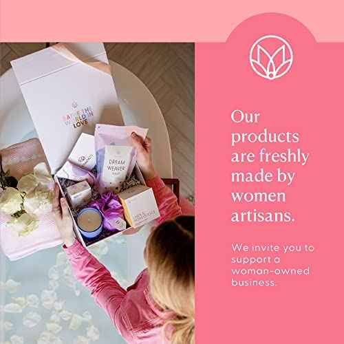 Musee | Holiday Scalloped Bath Balm Set | Handmade in USA | Vegan & Cruelty-Free | Paraben-Free & Sulfate-Free | Festive Gift Set for Women | Natural Bath Bombs for a Luxurious Spa Experience | 4-Pack