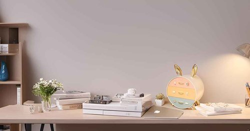 Makeup Organizer and Storage for Perfumes Cosmetics Jewelry,Box for Countertop, skincare Cabinet Storage Bins 3 draws Stackable Vanity Organizer for Dresser and Bathroom Countertop(Golden Ear)