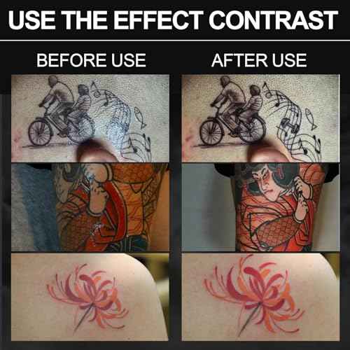 Tattoo Equipment and Supplies,Tattoo Artist Gifts,Selfie Light and Circular Polarizer Filter,Tattoo Accessories with Front & Back Clip Take Photos to Show The True Effect of The Tattoo.