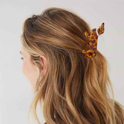 Cute Dachshund Claw Clips, Cellulose Acetate Hair Clips, Dog Hair Barrettes Hair Accessories for Women Girls