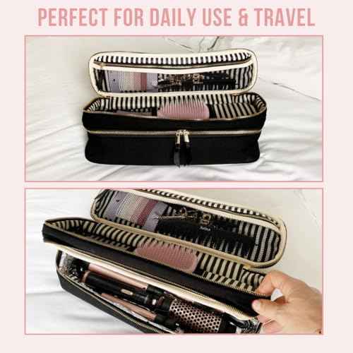 Bag-all Hair Tools Travel Bag | Curling Iron Travel Case Heat Resistant | Traveling Case for Grooming Supplies | Hair Straightener Pouch for Hot Tools for Women