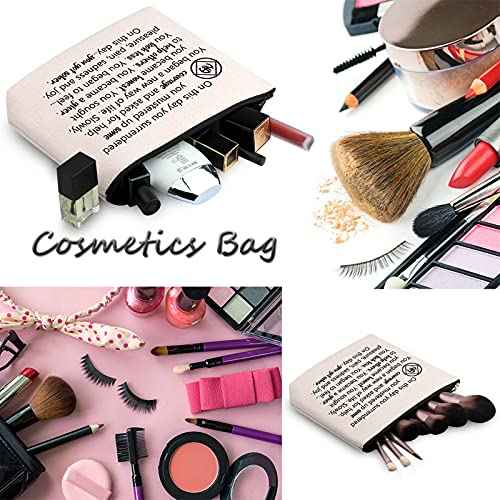 WCGXKO AA Gift NA Gift Addiction Recovery Sobriety Anniversary Zipper Pouch Makeup Bag for Step Sisters Sober Woman (got sober NA)