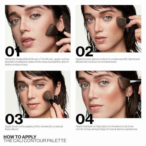 Smashbox The Cali Contour Palette | Six-Shade Contour Kit with Highlighter, Bronzer and Blush to add Dimension + Glow