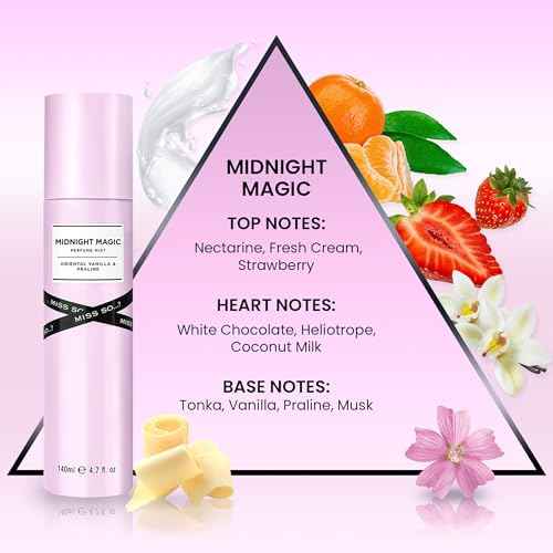 So¡¦? Midnight Magic Perfume Mist - Fruity, Sweet, Vanilla Perfume for Women - Refreshing Body Spray for Women - Cruelty Free Body Mist - 4.7 oz