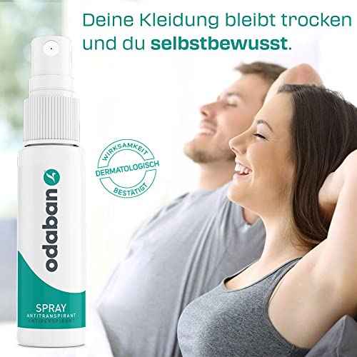 Odaban Antiperspirant Deodorant Spray 2 X 30 ml