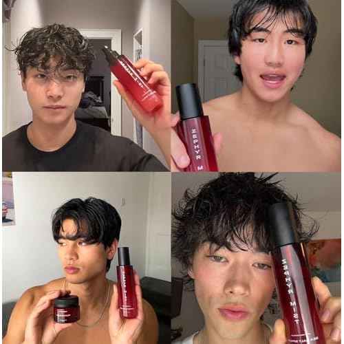 Sea Salt Spray for Men ? Volumizing Hair Texture Mist with Dead Sea Salt & Argan Oil, Lightweight Matte Finish, Adds Volume & Thickness, 6.8 fl oz