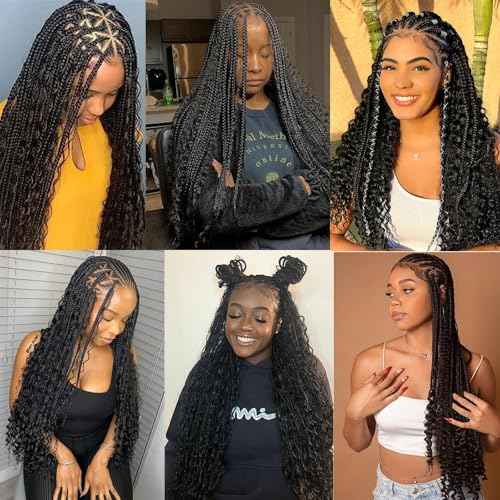 Sensationnel Empire multi weave hair - wet and wavy tropical curl human hair 3 bundle layered lengths (10 12 14 inch, 1B OFFBLACK)