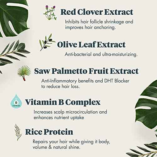 REVIV3 Procare 30 Day Trial Kit - 3-Part System for Fine and Thinning Hair - Sulfate and Paraben Free - Leave-In Hair Treatment Shampoo and Conditioner - Thinning Hair Treatment for Men and Women