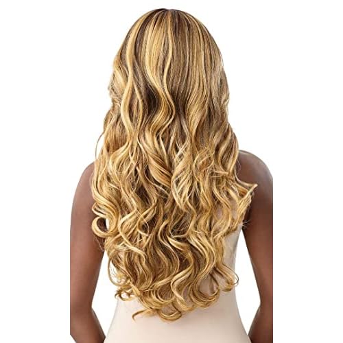 Outre Perfect Hairline Synthetic 13X6 HD Lace Front Wig - ETIENNE (Color:DRFF4/BTDTST)