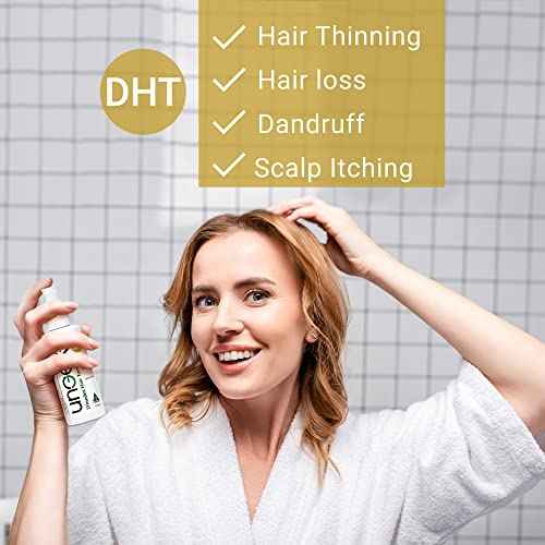Ungex Demodex Hair Tonic | Herbal Leave-In Spray for Scalp & Hair Care | Natural Formula | DHT