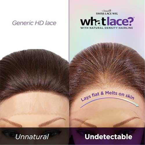 Sensationnel What Lace 13X6 Wigs - Janelle Lacefrontal Hand Tied Glueless Synthetic With Natural Density Preplucked Hairline (BURGUNDYWINE)