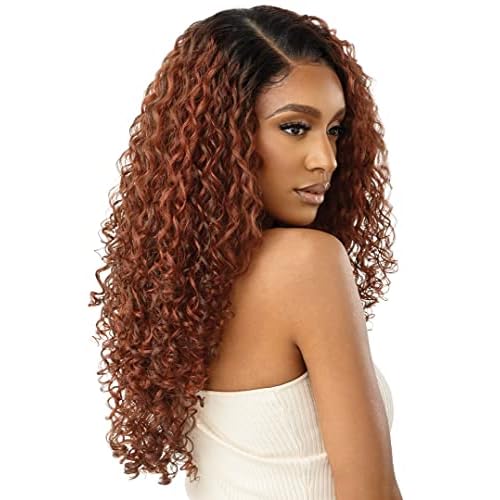 Outre 360 Frontal Lace Wig 13"x6" Hand Tied Lace Frontal TASIRA (DR2-Honey Brown)