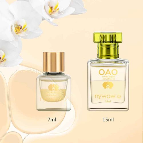 NYWOW O Orchid Hydration Facial Oil, Lightweight Botanical Face Oil for Deep Moisture & Radiance, Plant-Derived, for Dry & Sensitive Skin, 0.51oz