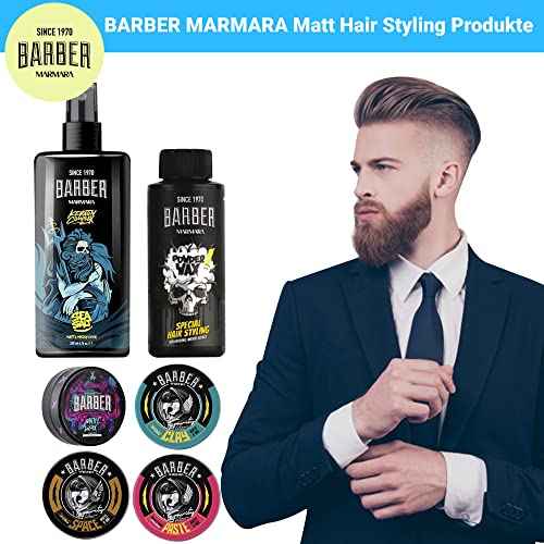 BARBER MARMARA Hair Powder Men 20gr - Matt Effect Styling Powder for Women & Men