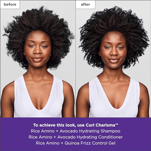 Briogeo Curl Charisma Rice Amino + Avocado Hydrating Shampoo, Define and Moisturize Wavy, Curly, and Coily Hair,Sulfate-free, Anti-Frizz, Hydrating Cleanse, Vegan, Cruelty-Free
