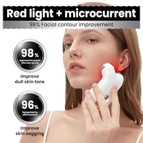Microcurrent Facial Device,Latest Red Light Technology£¬Enhances The Ability to Lift The Face and Tighten The Skin£¬Facial Wrinkle Equipment£¬Smart Photon Micro-Current Device, Model:EP-300.