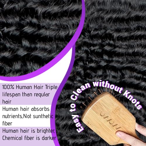 13x6 Full Lace Front Wigs Human Hair pre plucked Deep Wave Lace Front Wigs Human Hair 180% Density Curly Wig Glueless Water Curly Lace Frontal Wigs for Women 24Inch