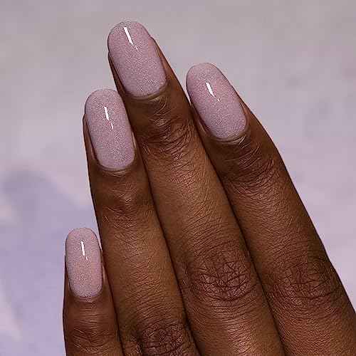 ILNP Birthday Suit - Cashmere Pink Holographic Nail Polish, Neutral Nude, Chip Resistant Manicure, Non-Toxic, Vegan, Cruelty Free, 12ml
