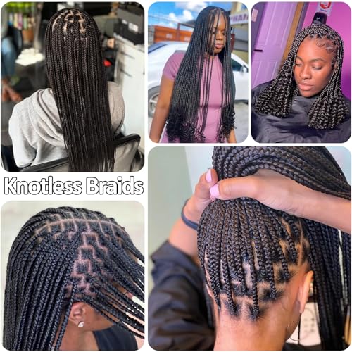 Human Braiding Hair for Boho Braids, 100% Virgin Human Hair No Chemical Processing, Black Bulk Human Hair for Braiding Small Knotless Braids Bohemian Style (Black - Deep Wave, 150g - 16 Inch)