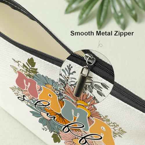 Vintage Mama Makeup Bag Mama Gifts Mom Gifts Mom Appreciation Gifts from Daughter Western Cowgirl Funny Cosmetic Bag for Women Her Mom Mama Mommy Mother in Law Mothers Day Chirstmas Birthday Gifts