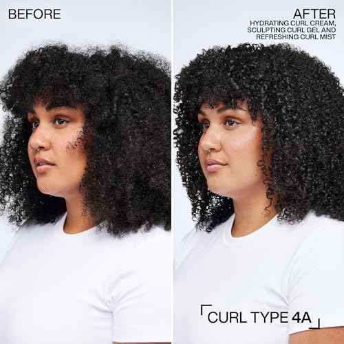 Redken Hydrating Curl Cream - 72 Hour Curl Definition, Heat Protection up to 450¡ÆF, Hydrates & Reduces Frizz, With Squalane & Jojoba Oil
